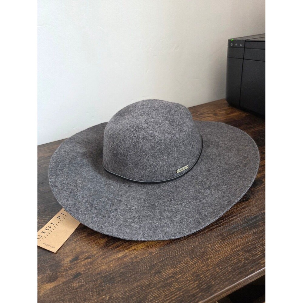 NEW Gigi Pip Annabella Wool Fedora Hat Wide Brim Australian Outback Western Boho
